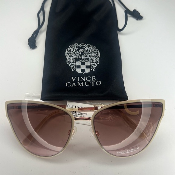 Vince Camuto Women\'s Vintage Metal 100% Uv Protective Cat Eye Sunglasses NEW!?️ main image 4